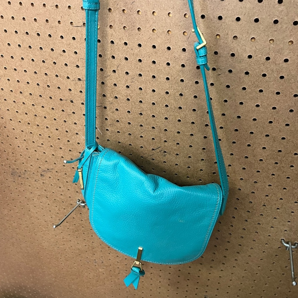Vera Bradley Blue Crossbody Bag with Adjustable Strap